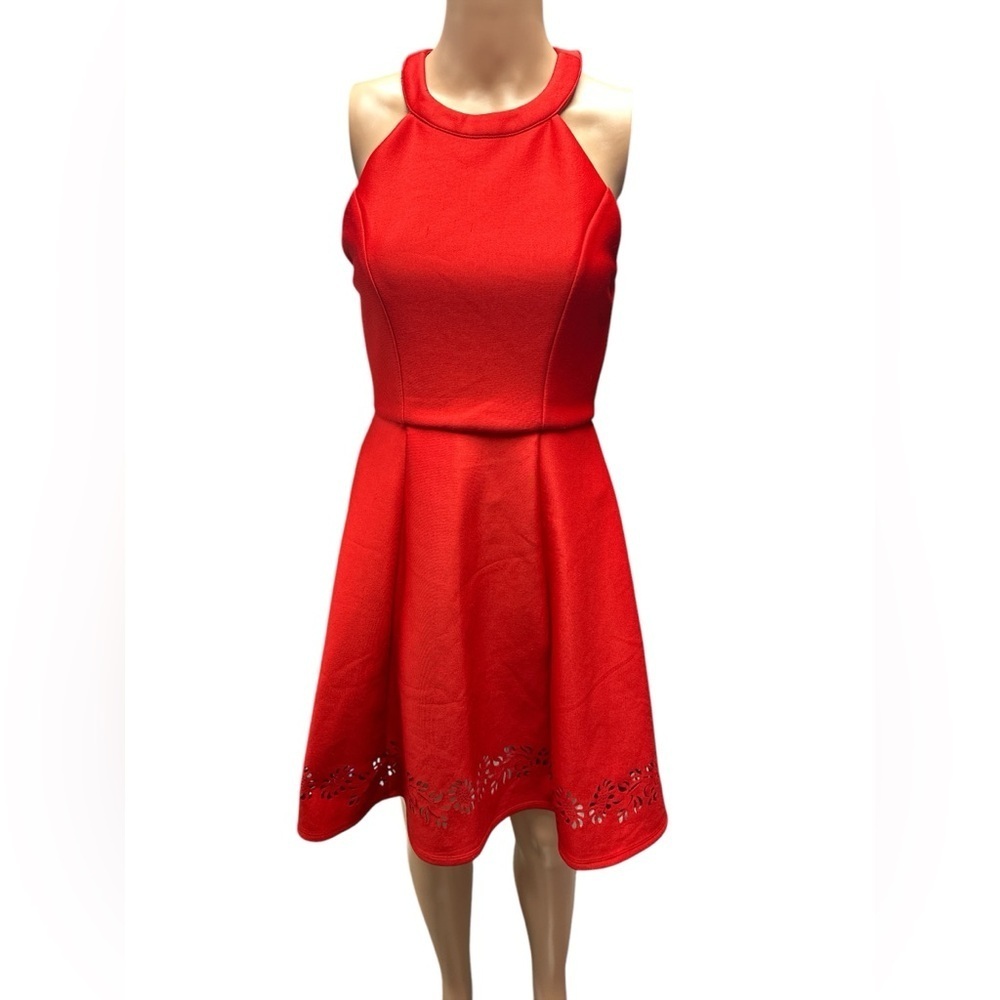 Sequin Hearts - EC - Perfect Holiday Die Cut Hem Dress